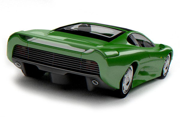 3d model xj 220 - Jaguar XJ 220 Low-Poly by Oscar Johansson